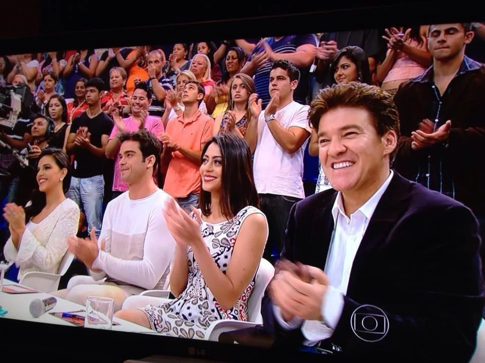 Wilson Gava em programa de televisão